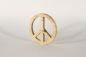 Mobile Preview: Peace-Zeichen aus Holz Kiefer